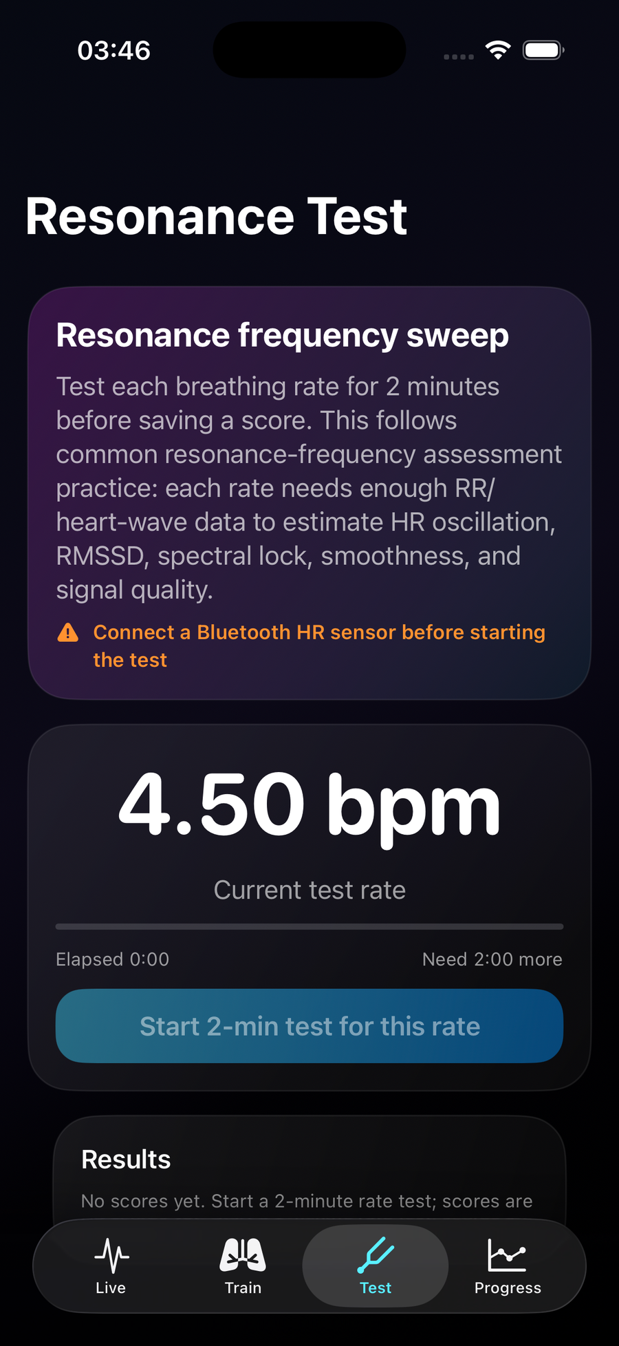 How the BioResonance breathing test works in BioResonance